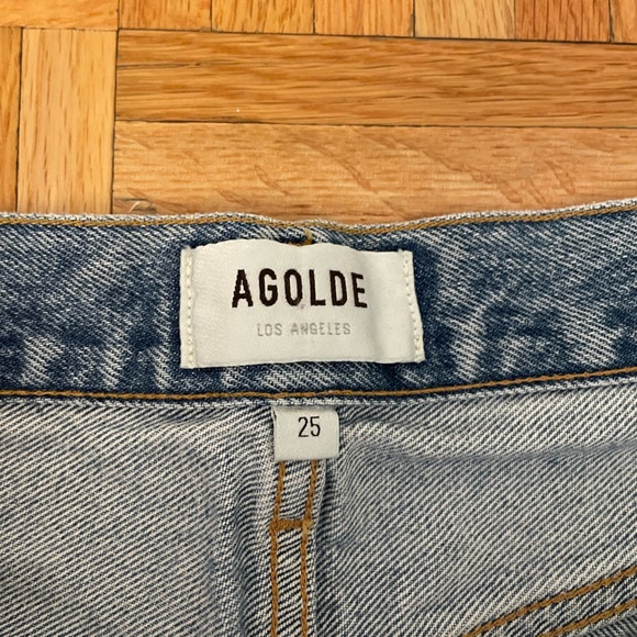 Agolde mid-rise straight leg jeans - Picture 4 of 4